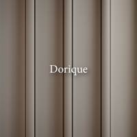 Foto: Noel & Marquet<br/>DORIQUE-platen består av en profil med myke buer som bølger seg innover mot veggen.