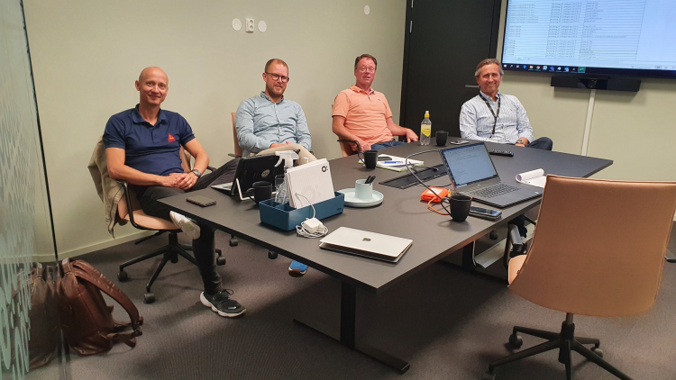 Viser medlemmer av Forum for Gulvbransjen