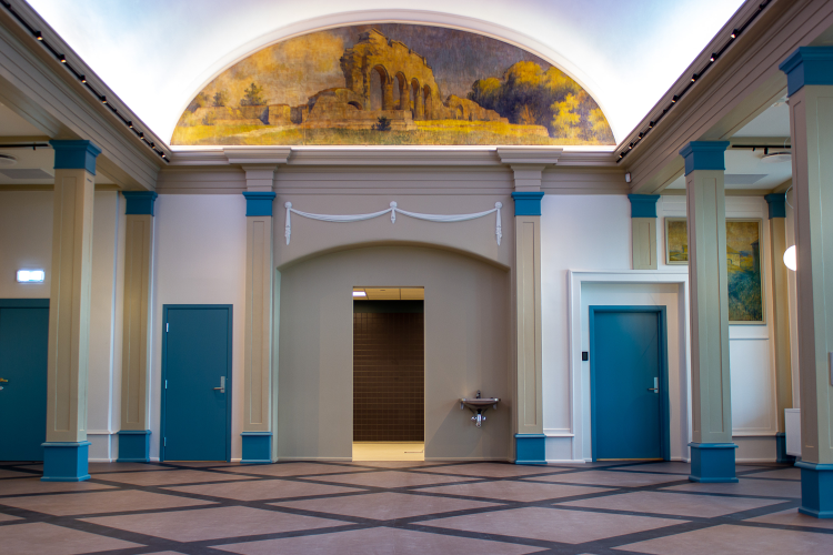 gulvlegging i mønster