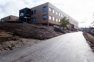 Kringsjå og Ekrom barneskole i Lillehammer er nå slått sammen og blitt til Norde Ål Skole. Det er blitt Lillehammers største barneskole. <br />Foto: Kristian Owren/ifi.no