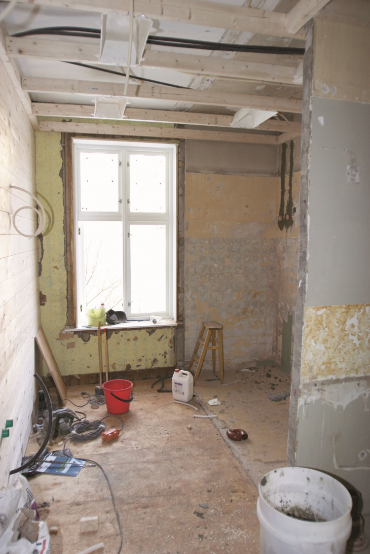 rehabilitering av leilighet