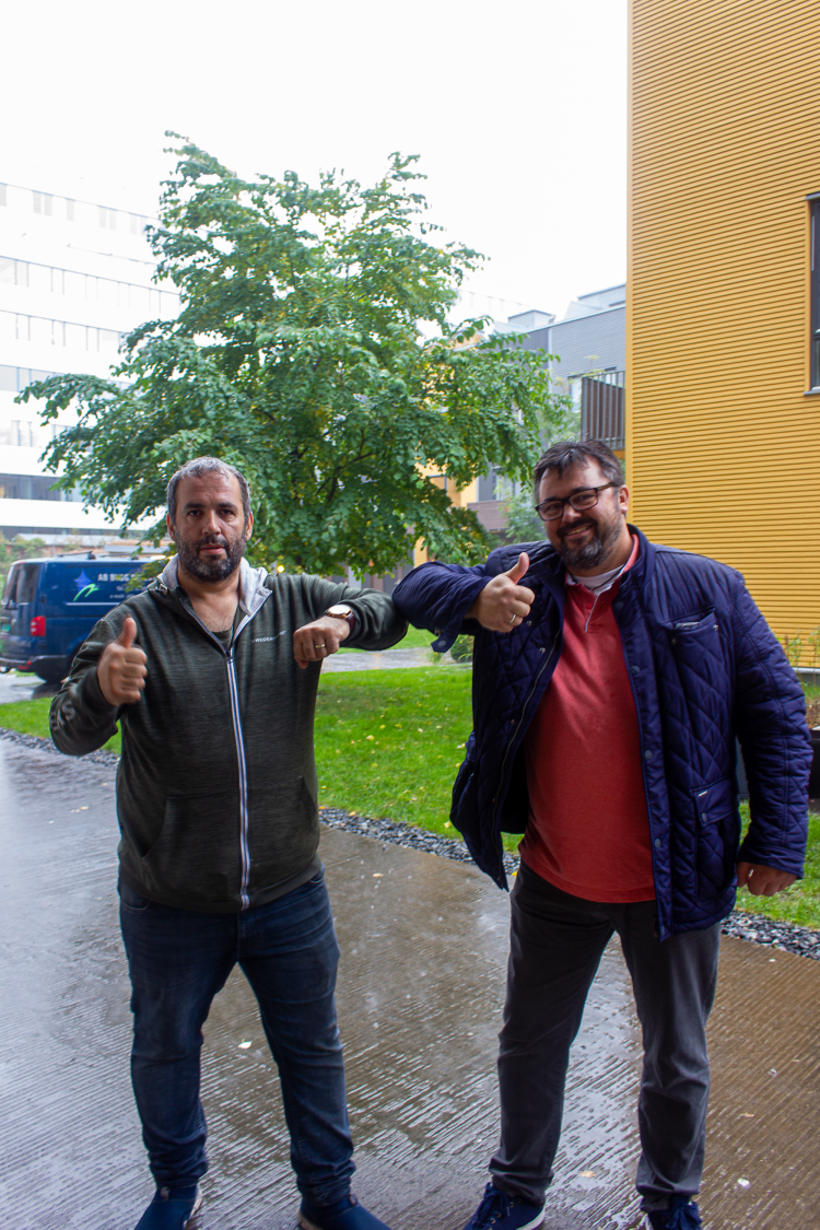 Besim Selimi og Rune Nygaard