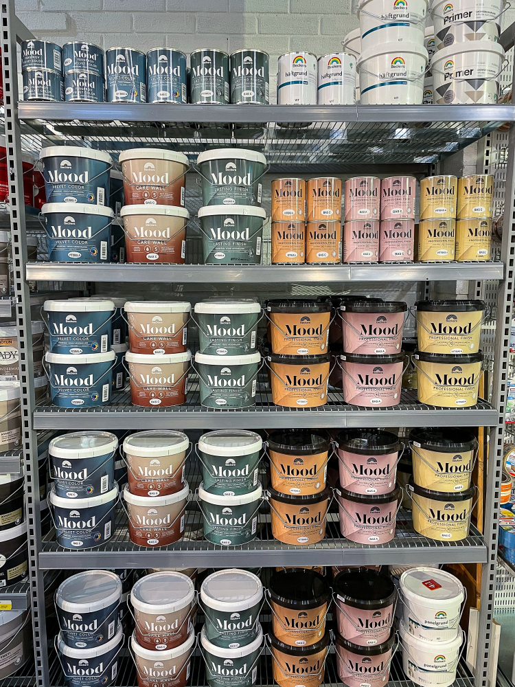 Mood i butikk