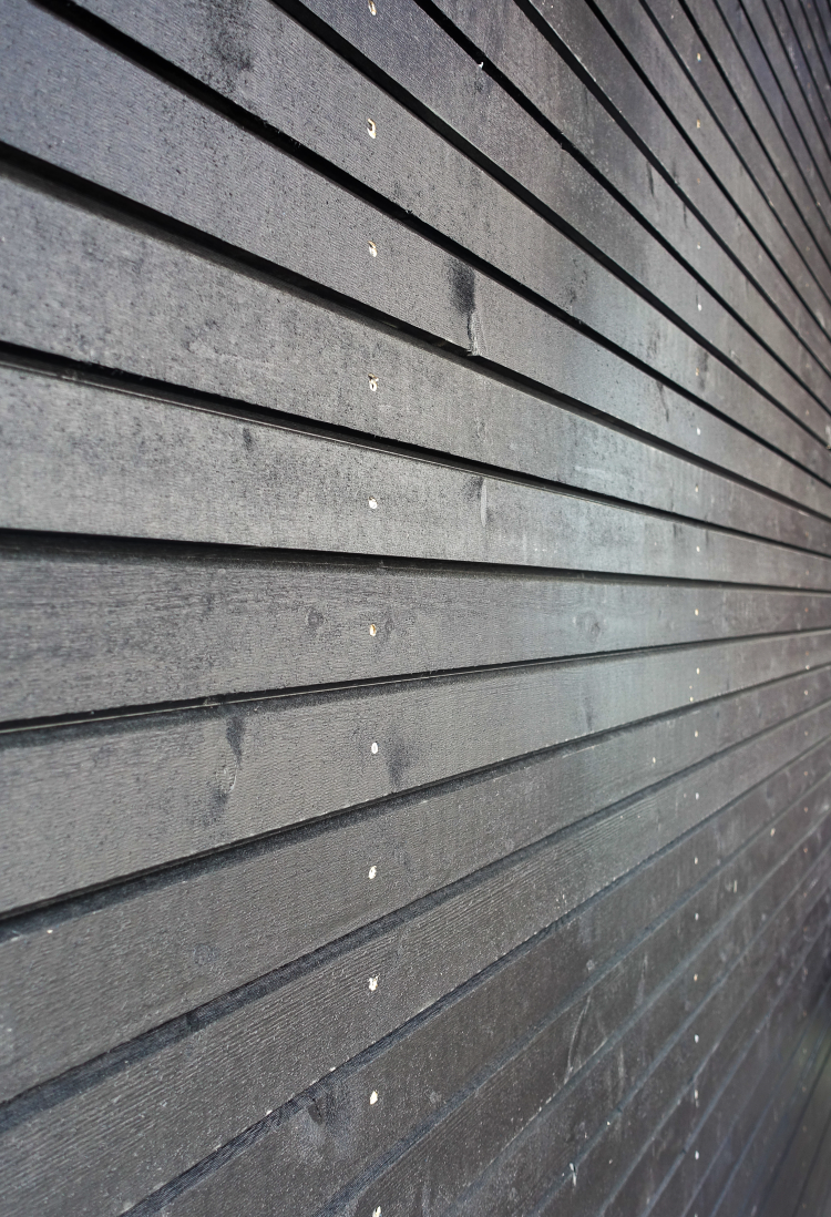 fabrikkmalt kledning