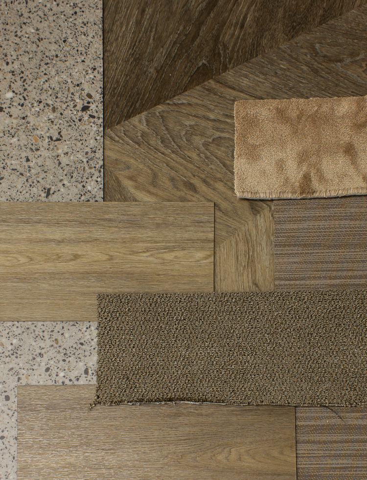 materialprøver gulv