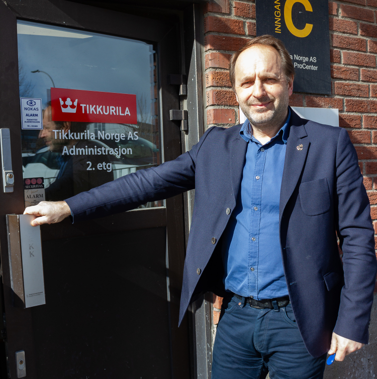 Bernhard Spidsø, Tikkurila Beckers