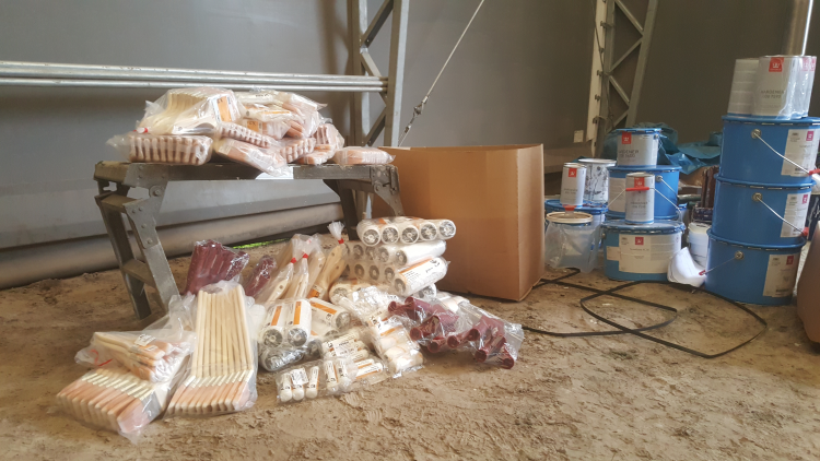 maleverktøy fra Jordan