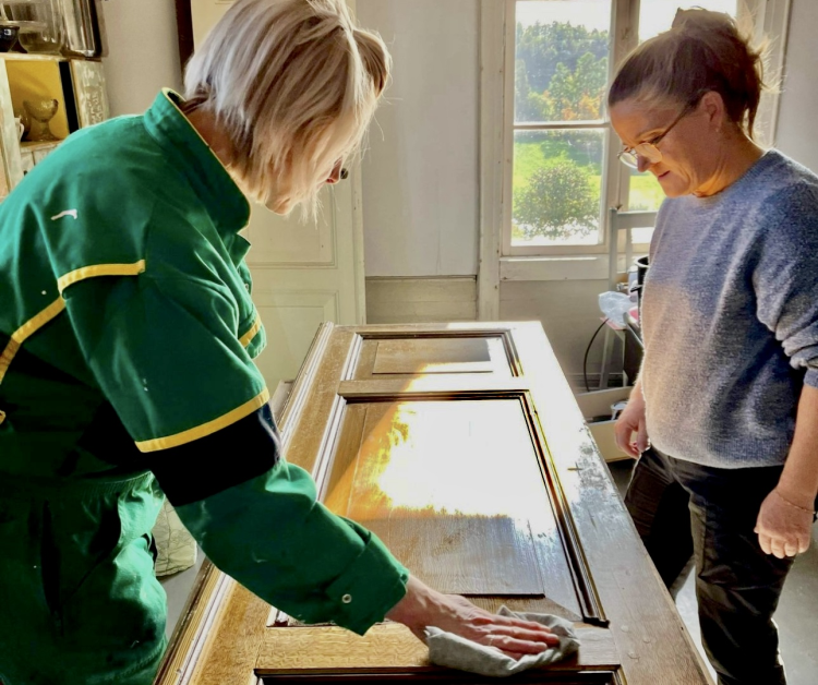 Studenter jobber med prosjekter