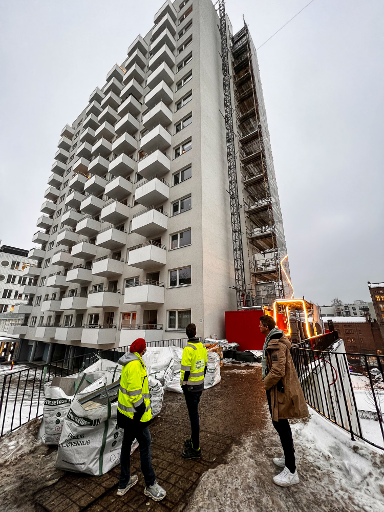 brukt i rehabiliteringsprosjekt 