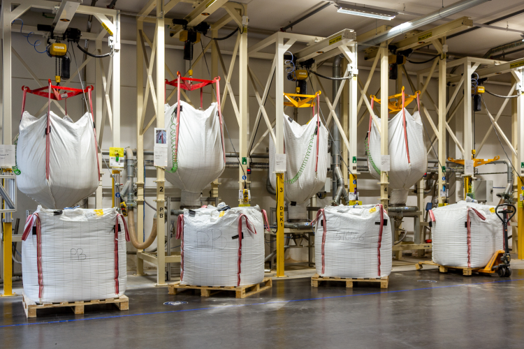 trepulver, Bjelins fabrikk