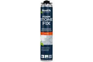 <p><b>BYGG MED MUR: </b>En flaske Stone Fix Foam tilsvarer 20 kg mørtel. <br></p>