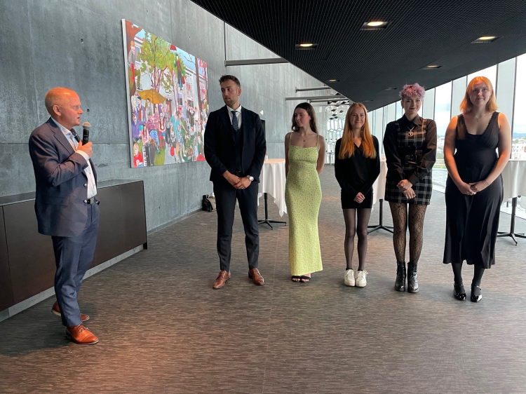 deltagerne under nordisk mesterskap i dekorasjonsmaling