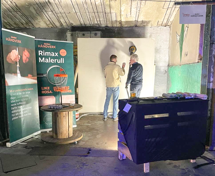 Jordan stand på bransjemesse i Bergen