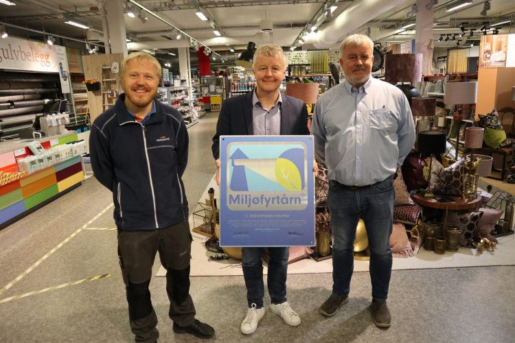 Steinar Johannessen, Kenneth Næss og Ordfører Are Karlsen