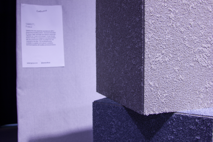 Desso teppefliser i trendutstilling