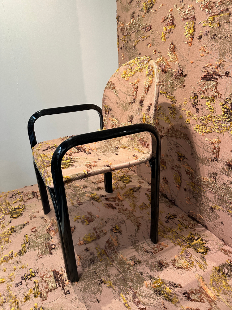 stol vegg tekstiler fersken