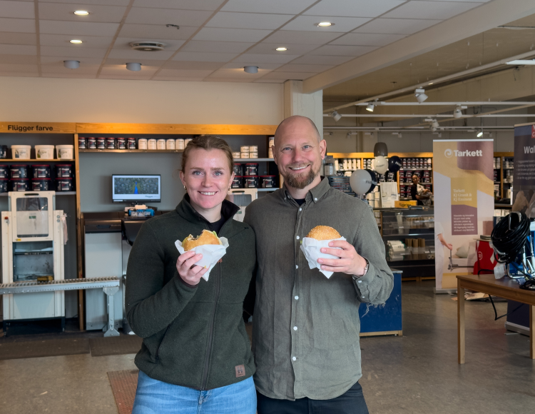 Josefine Ruud og Steffen Grønneberg - Flügger Norge