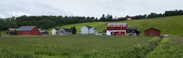 Foto: Mette L'orange<br/>ENDRING: Distrikts-Norge er i ferd med å miste den tradisjonelle fargekulturen. Ikke bare i tettbebyggelsen, men også på gårdene.  