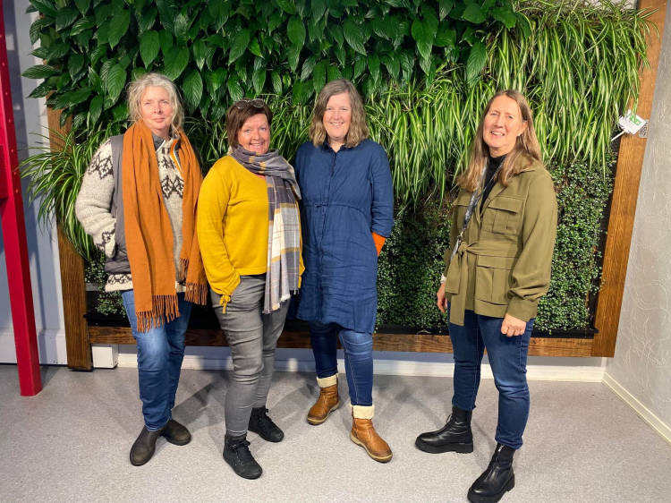 Ansatte på interiørlinjen Vea høst 2022Fra