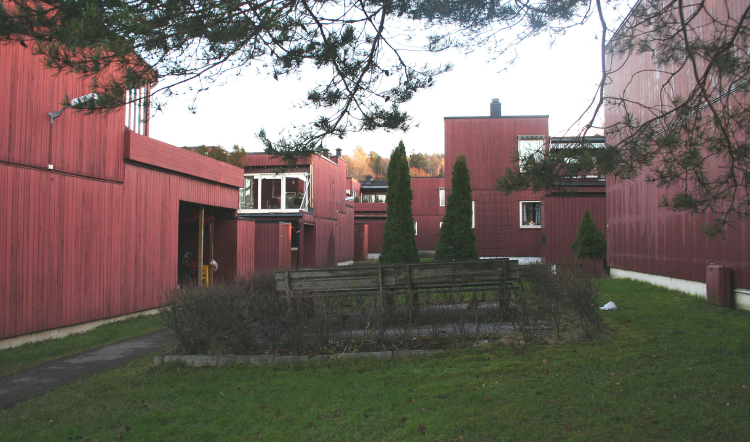 røde rekkehus