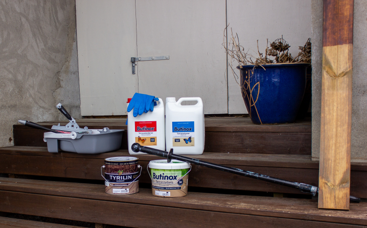 terrassebeising - et sommerjobb