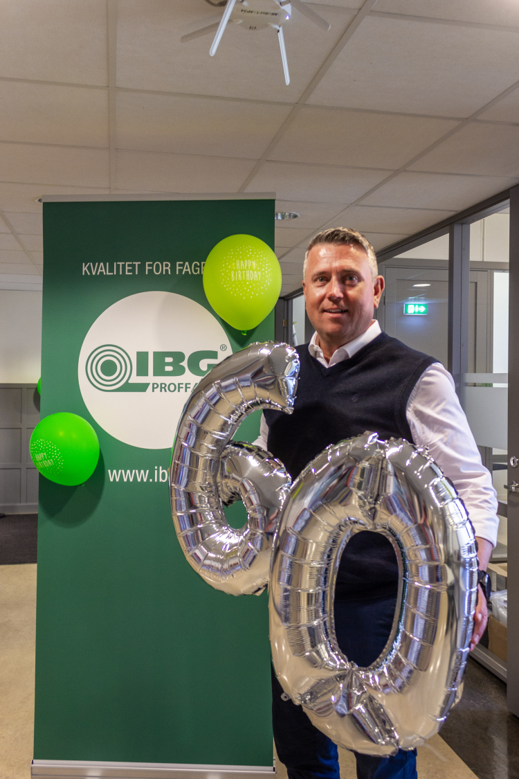 Finn Robøle, IBG 60 år