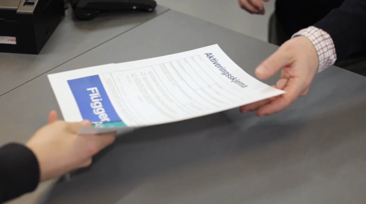 kontrakt Flügger Andelen