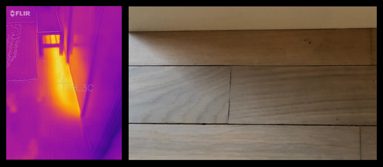 for høy temperatur i gulvvarme