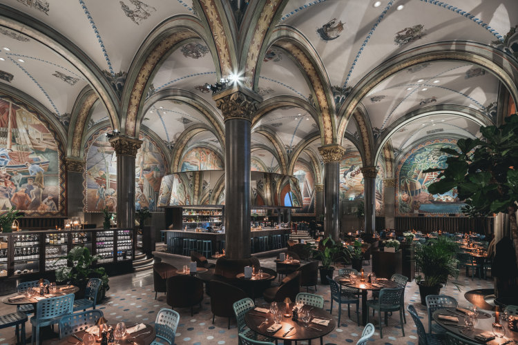 Frescohallen, Hotel Bergen Børs