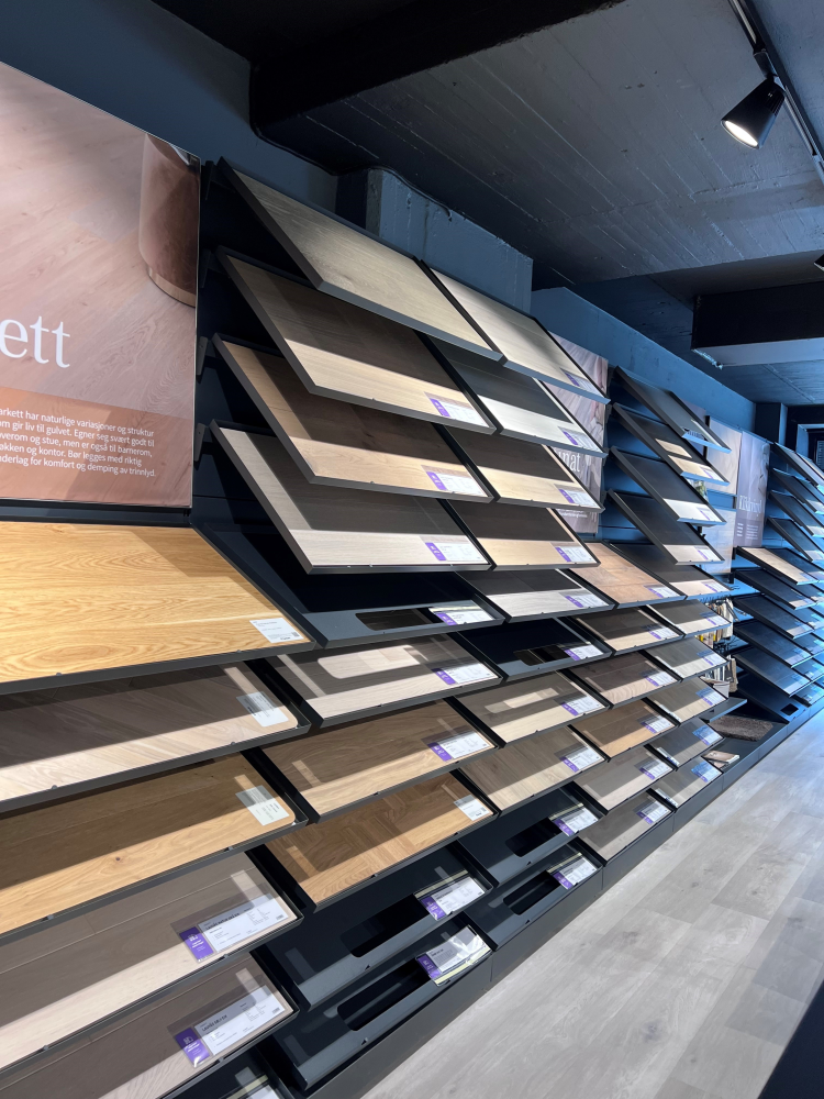 Gulvutstilling Fargerike Majorstuen