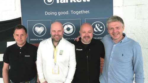 Håndverksgruppen AS signerer ReStart-avtale med Tarkett