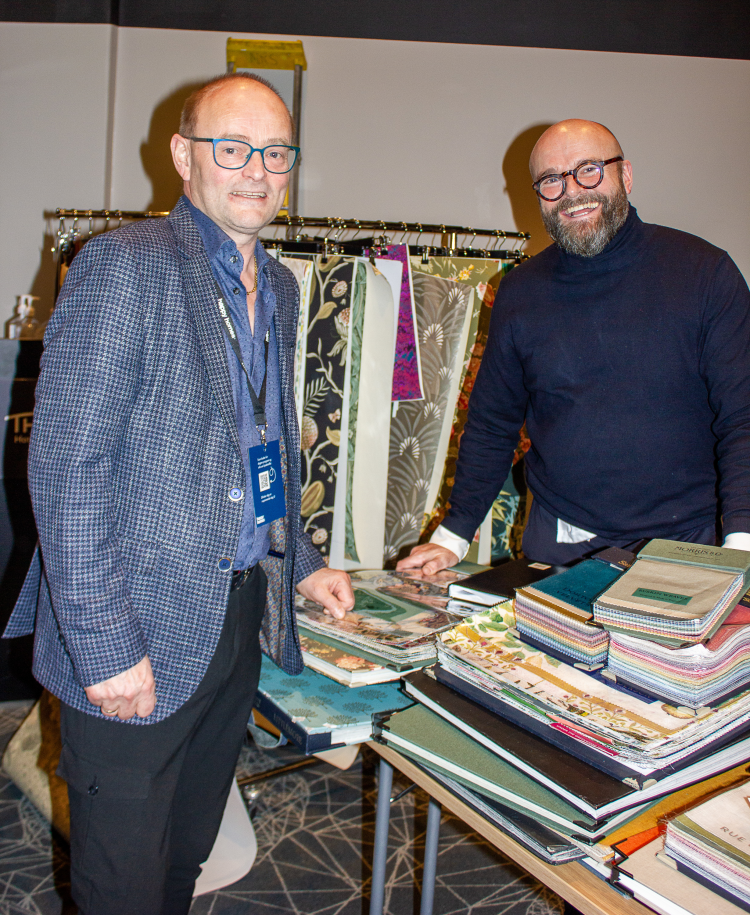 Tommy Fredriksen fra Beleggsenteret og Sverre Wollan fra INTAG 