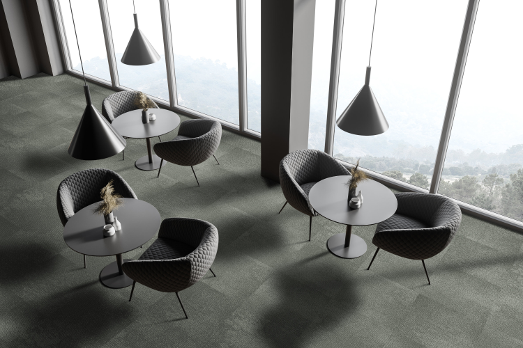 Teppeflisene Haze, fra Modulyss