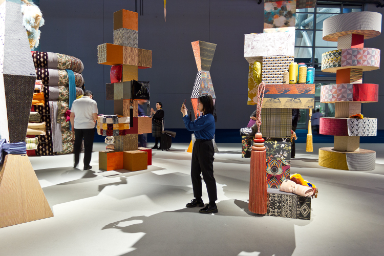 Mange besøkere på Heimtextil