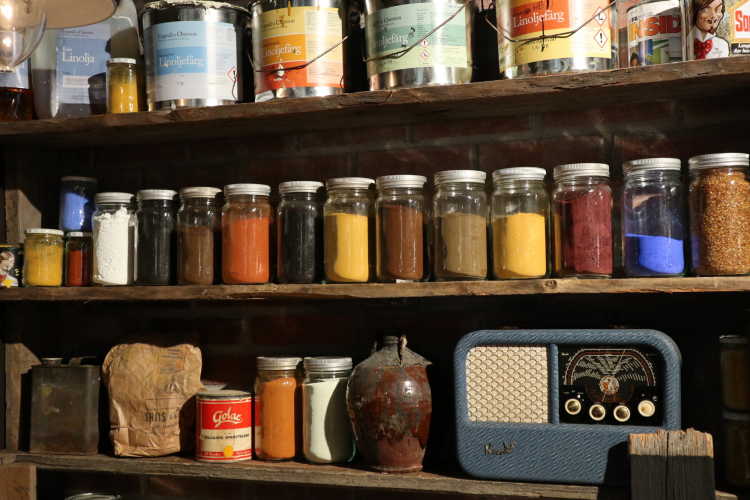 Naturlige fargepigmenter