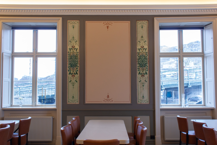 historisk flate på Kongegården