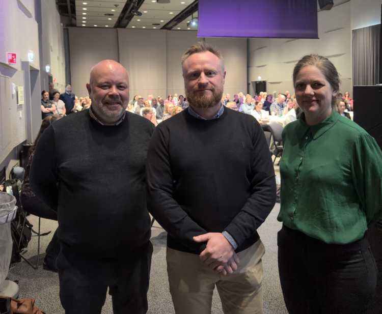 Espen Josten, Raymond Sandvik, Anne Marte Carlsen.