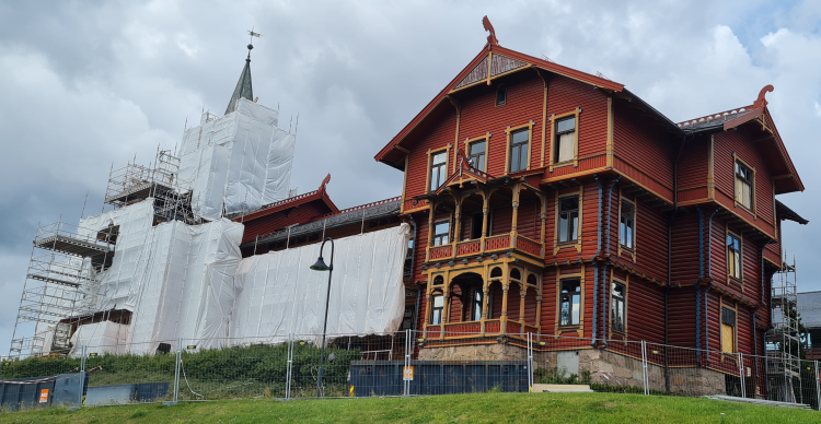 Holmenkollen Park hotell før oppussing