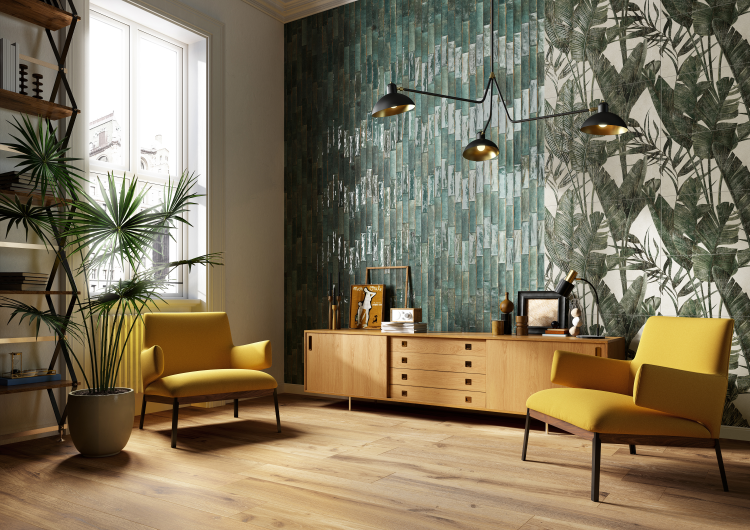 grønt interiør stue 