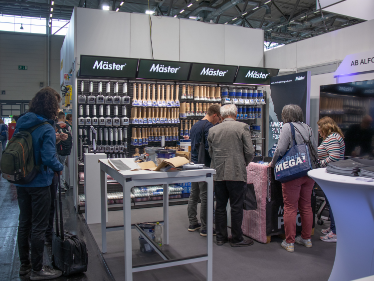 Alfort stand, Farbe-messen