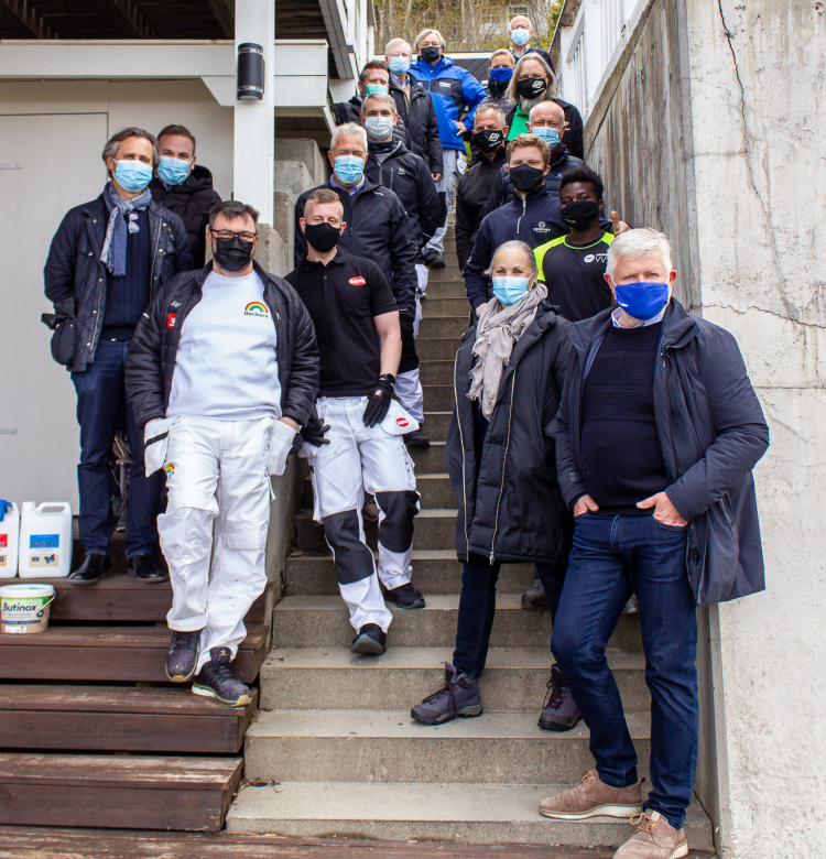 Deltagere på hussjekkdagen 2021