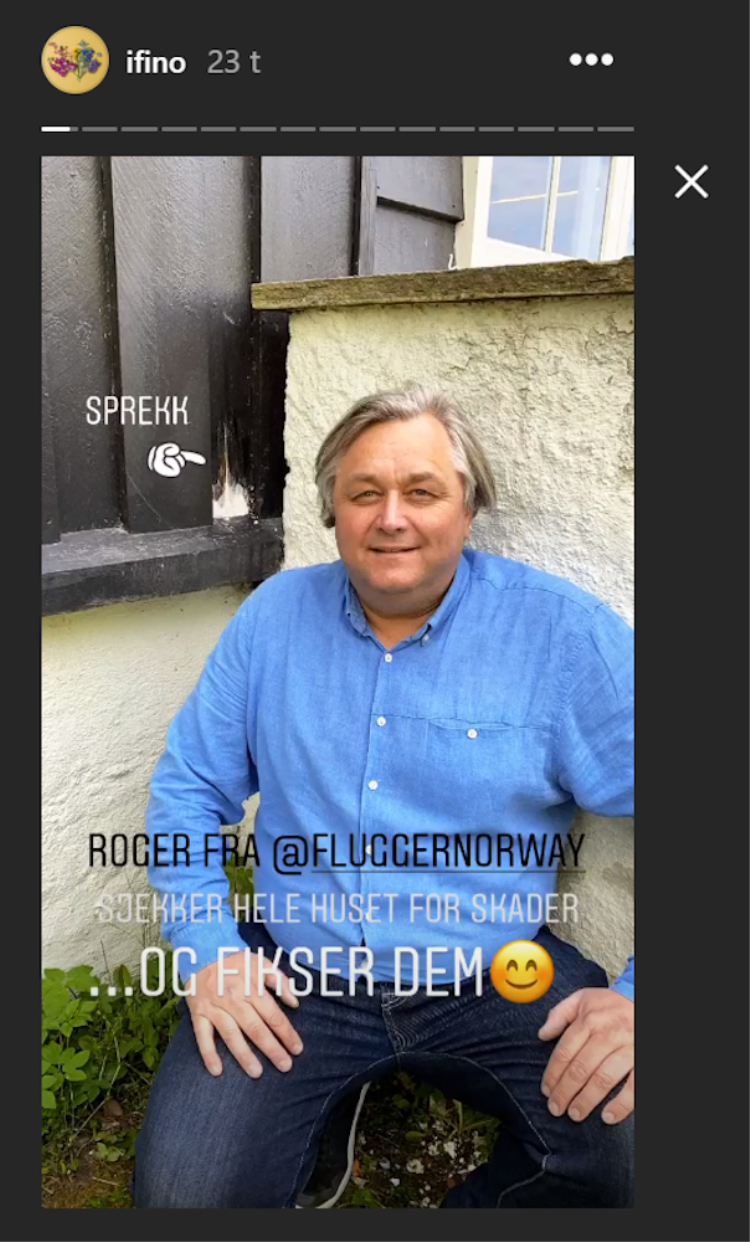 hussjekk med Flügger