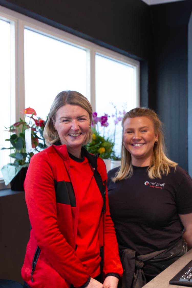 Therese Seljeseth og Maren Green.