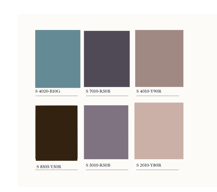 pastellfarger palett