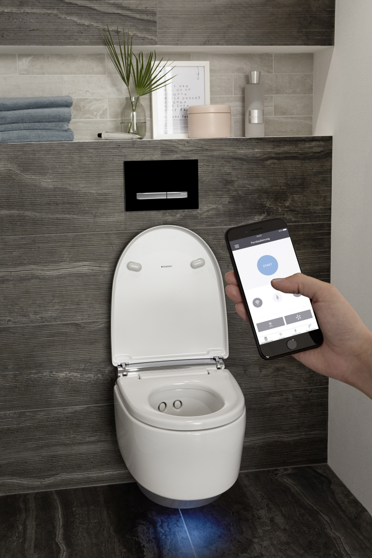 Geberit Aqua Clean, med app