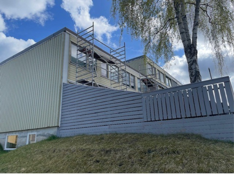 Fasade, Risvollan borettslag