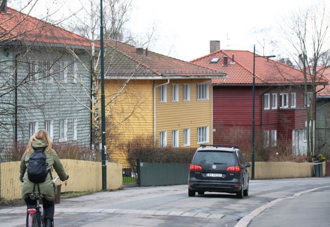 Husrekke fra Torhov i Oslo, Korsmos farger
