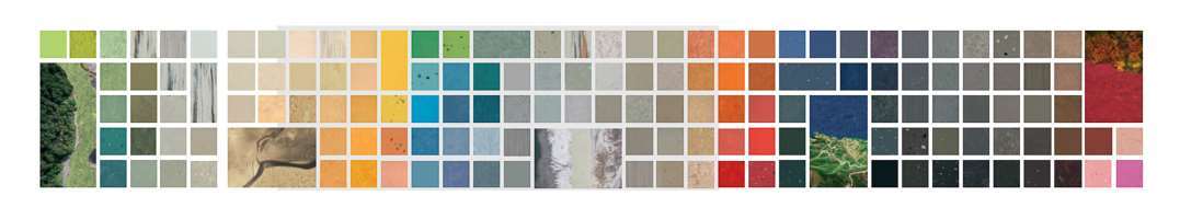 MANGE FARGER: Hele den nye linoleumkolleksjonen består av  ni designgrupper med til sammen 159 forskjellige farge- og mønstervarianter.  Bare fantasien setter grenser for kombinasjonsmulighetene dette gir. 