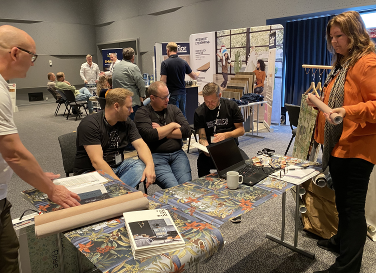 Tapet på Kulørs fagmesse