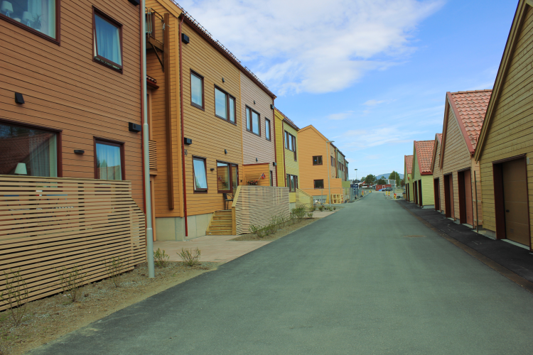 Gate på Ladderudløkka